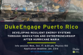 Duke Engage in Puerto Rico Information Session